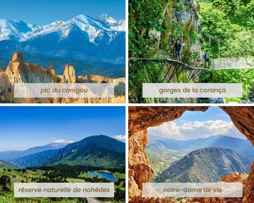 Comme Un Petit Studio - Totalement Independant - Entree Autonome Prades  Dış mekan fotoğraf